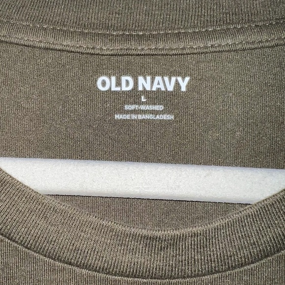 Old Navy Mens Soft-Washed Long Sleeve Rotation T-Shirt | L - Picture 2 of 9